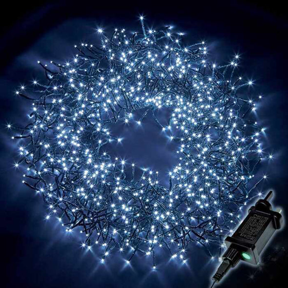 CLEDEN™ 480 LED Cluster Christmas Tree String Fairy Lights - Aroflit