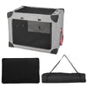 Collapsible Heavy Duty Pet Travel Crate for Dogs and Cats with Doors - Aroflit