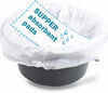 Commode Liners with Super Absorbent Pad - Aroflit