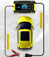 Compact 12V Portable Car Battery Charger with Automatic Safety - Aroflit