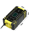 Compact 12V Portable Car Battery Charger with Automatic Safety - Aroflit