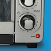 Compact 2 - in - 1 Toaster Oven for Bread, Bagels & Pizzas, Easy Access - Aroflit