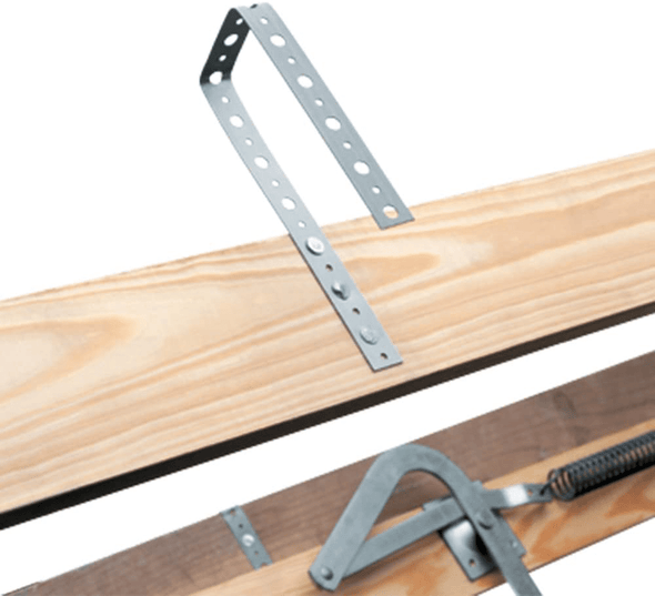 Compact Folding Pull - Down Attic Ladder - Heavy Duty & Space - Saving - Aroflit
