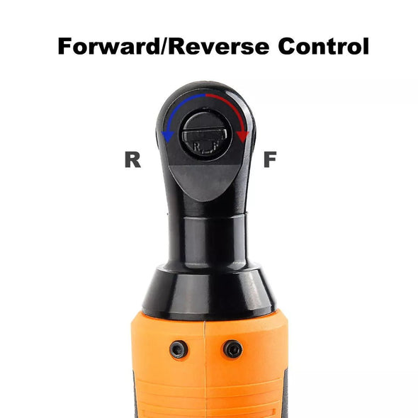 Cordless 3/8" Ratchet Wrench, 42V High - Torque Tool with Dual Batteries - Aroflit