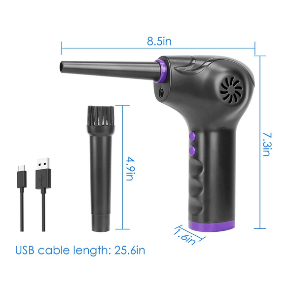 Cordless Electric Air Duster Blower Cleaner for Keyboards, Electronics - Aroflit
