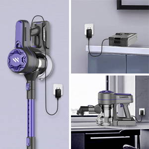 Cordless Vacuum Cleaner with HEPA Filtration, Powerful Suction, LED - Aroflit