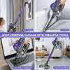 Cordless Vacuum Cleaner with HEPA Filtration, Powerful Suction, LED - Aroflit