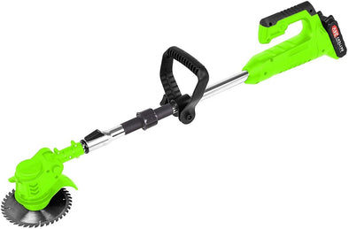 Cordless Weed Eater, Grass Trimmer, Powerful 24V Electric Brush Cutter - Aroflit