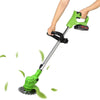 Cordless Weed Eater, Grass Trimmer, Powerful 24V Electric Brush Cutter - Aroflit