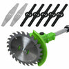 Cordless Weed Eater, Grass Trimmer, Powerful 24V Electric Brush Cutter - Aroflit