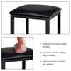 Counter Height Dining For 2, Modern Design with Faux Marble Tabletop - Aroflit