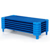 Cozy Preschool Toddler Nap Cot Bed 6 Pack for Daycare & Home Use - Aroflit
