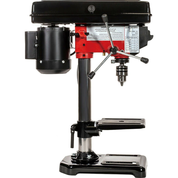 Portable Tabletop Bench Drill Press 8" – Adjustable Speeds & Precision Work