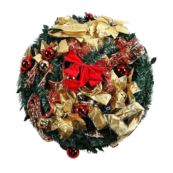 Decorated Collapsible Pop - Up Lighted Christmas Tree 6FT, Pre - Decorated - Aroflit
