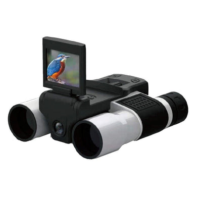 Digital Binoculars Camera with 12X Zoom, HD Video & Photo Recorder - Aroflit