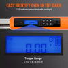 Digital Torque Wrench 3/8” Drive, 3.7 - 37 ft.lb ±2% Accuracy - Aroflit