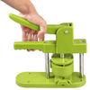 DIY Pin Badge Maker Machine with 100 Button Parts for Custom Designs - Aroflit