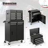 Durable Tool Chest on Wheels - Customizable Storage for Workshop & Garage - Aroflit