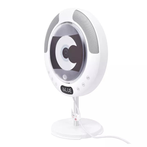 Portable Wall-Mounted Bluetooth MP3 CD Radio Music Player, Hi-Fi Sound