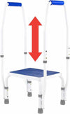 Elderly Adults High Bedside Step Stool With Handles - Aroflit