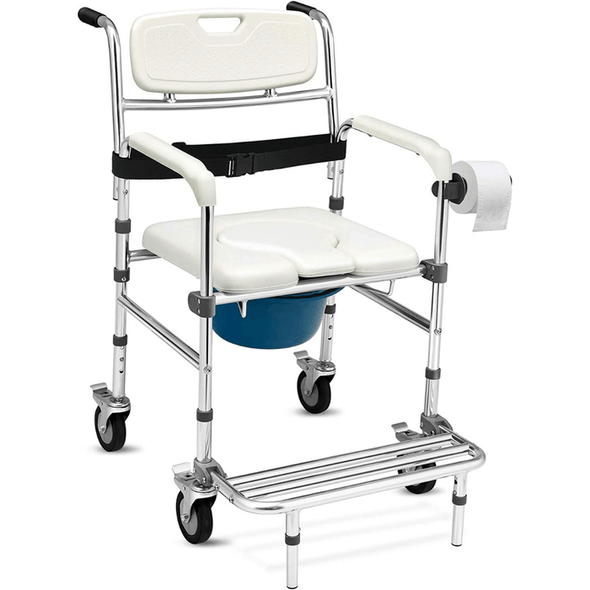 Elderly & Handicap Bathroom Shower Wheelchair - Aroflit