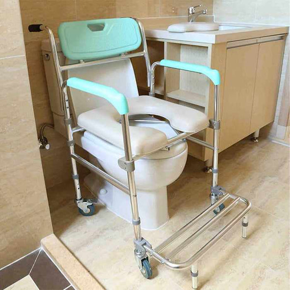 Elderly & Handicap Bathroom Shower Wheelchair - Aroflit
