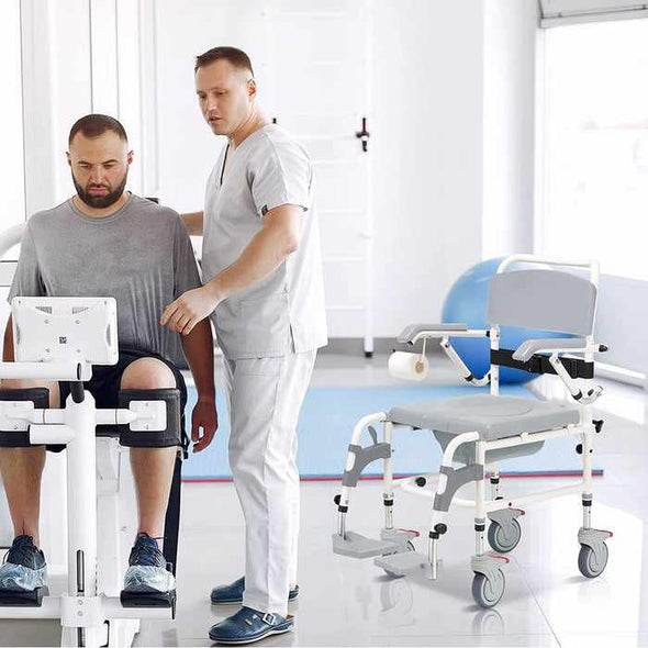 Elderly & Handicap Bathroom Shower Wheelchair - Aroflit