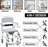 Elderly & Handicap Bathroom Shower Wheelchair - Aroflit