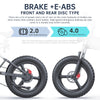 Electric Bike 20inch 2000W 35AH Mountain E - bike with Hydraulic Fork - Aroflit