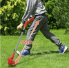 Electric Cordless Grass Trimmer 450W, Powerful, Adjustable & Quiet - Aroflit