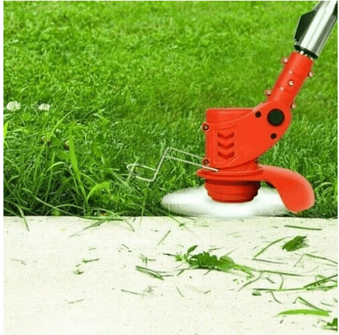 Electric Cordless Grass Trimmer 450W, Powerful, Adjustable & Quiet - Aroflit