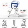 Electric Handicap Elevated Raised Toilet Seat With Handles - Aroflit