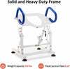 Electric Handicap Elevated Raised Toilet Seat With Handles - Aroflit