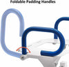 Electric Handicap Elevated Raised Toilet Seat With Handles - Aroflit