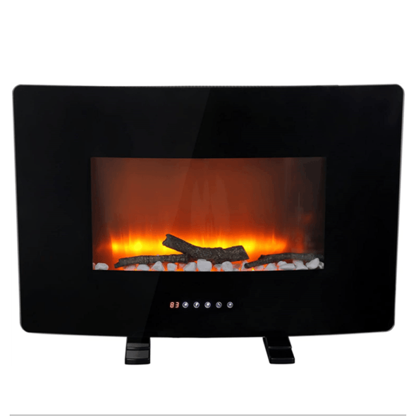 Electric LED Realistic Flame Fireplace Heater, Wall Freestanding - Aroflit