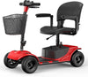 Electric Mobility Scooter 4 - Wheel 180W – Safe, Durable, Adjustable Ride - Aroflit