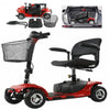 Electric Mobility Scooter 4 - Wheel 180W – Safe, Durable, Adjustable Ride - Aroflit