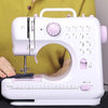 Electric Portable Beginner Sewing Machine with 12 Stitches - Aroflit