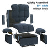 Electric Recliner Chair with USB Port & Quiet Motor – Comfortable - Aroflit