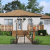 Elegant Metal Garden Arch Trellis with Gate, Perfect for Outdoor - Aroflit