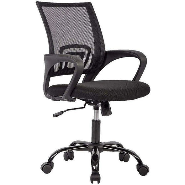 Ergonomic Adjustable Mesh Office Chair with Swivel Wheels - Aroflit