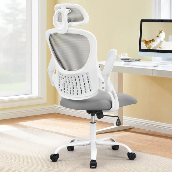 Ergonomic Office Chair with Lumbar Support, Adjustable & Breathable - Aroflit