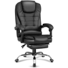 Ergonomic Office Chair with Memory Foam & Adjustable Recline - Black - Aroflit