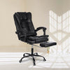 Ergonomic Office Chair with Memory Foam & Adjustable Recline - Black - Aroflit