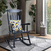Ergonomic Wood Rocking Chair | Indoor/Outdoor, Acacia, 350 lbs - Aroflit