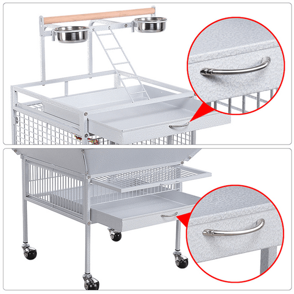 Extra Large Bird Cage For Parrot & Macaws - Aroflit