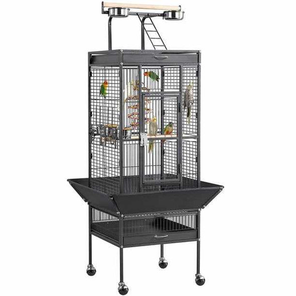 Extra Large Bird Cage For Parrot & Macaws - Aroflit