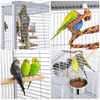 Extra Large Bird Cage For Parrot & Macaws - Aroflit