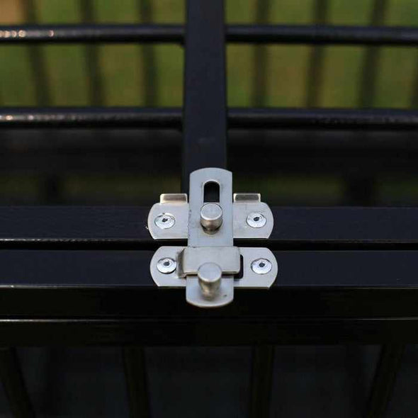 Extra - Large Heavy Duty Collapsible Metal Dog Crate Cage - Aroflit