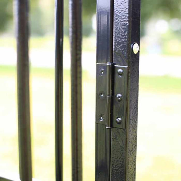 Extra - Large Heavy Duty Collapsible Metal Dog Crate Cage - Aroflit